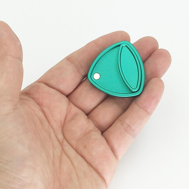 Pivot Push Card Magnetic Decompression Toys EDC Fidget Spinner(Green)