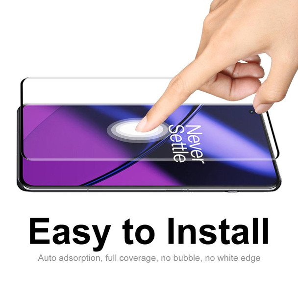 5pcs For OnePlus 11 ENKAY Hat-Prince 3D Hot Bending Explosion-proof Tempered Glass Full Film