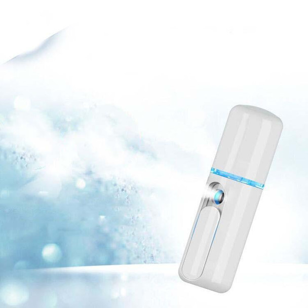 2 PCS Handheld Facial Nano Spray Water Replenishing Instrument Automatic Disinfection Alcohol Sprayer(White)
