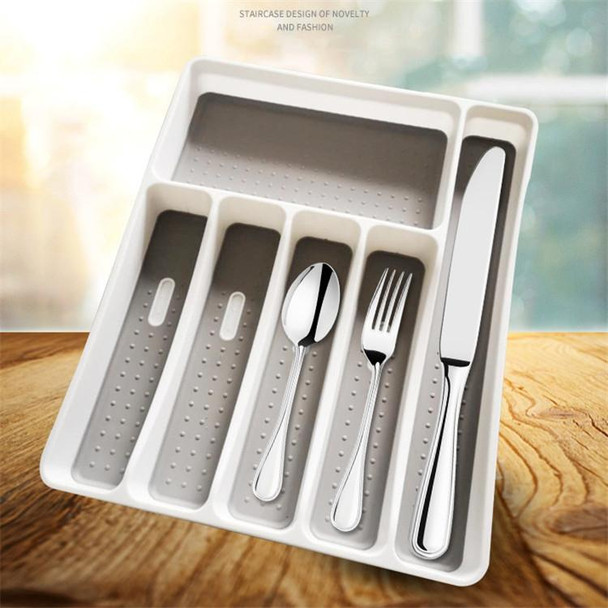 Drawer Cutlery Tray Cutlery Storage Box Plastic Partition Storage Tray