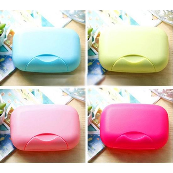 10 PCS Home Travel Soap Box Lock Sealed Waterproof Leakproof Soap Holder Case with Cover Soap Dishes Container,Random Color Delivery,Large,Size:11.5*7.5*4cm