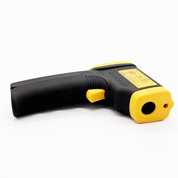 Infrared Thermometer, Temperature Range: -50 - 380 Degrees Celsius (D:S = 12:1)(Black)