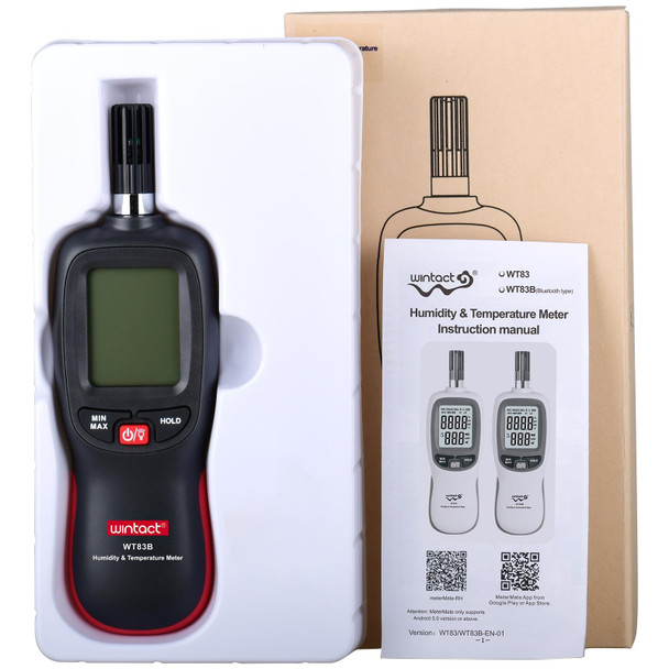 Wintact WT83B Bluetooth Digital Humidity & Temperature Meter