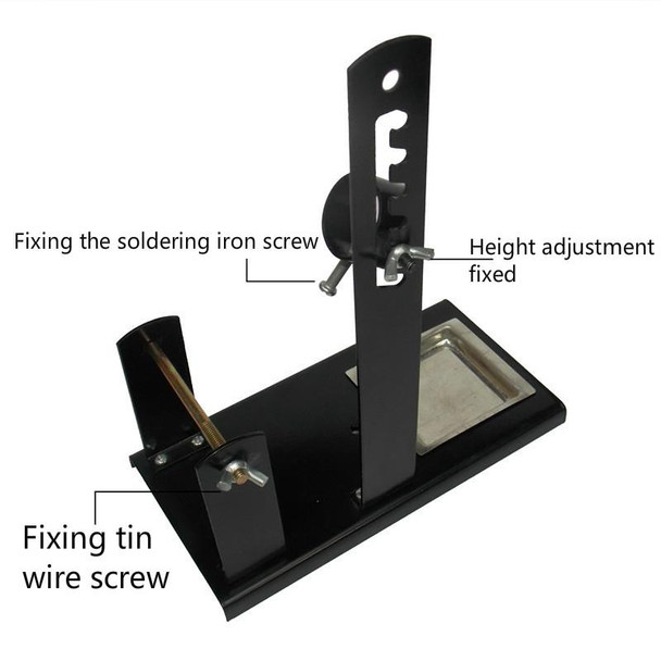 Multifunctional Soldering Iron Stand Hanging Tin Wire Stand Welding Auxiliary Fixing Bracket