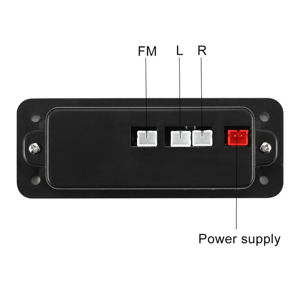 Car 5V 2x3W Audio MP3 Player Decoder Board FM Radio TF USB 3.5mm AUX, with Bluetooth and Recording Call Function