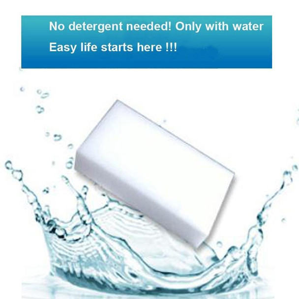 10 PCS Magic Nanometer Cleaning Sponge with Strong Decontamination, Size: 10cm x 6cm x 2cm