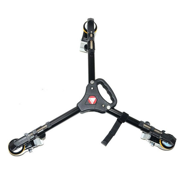 Kingjoy VX-600D Aluminium Alloy Camera Big Foot Wheel Tripod Pulley Base