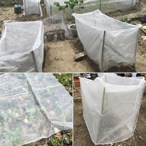 2 PCS Garden Dustproof Nylon Net Insect Screen Packing Bag, Mesh Aperture: 1mm, Specification:2.5x10m