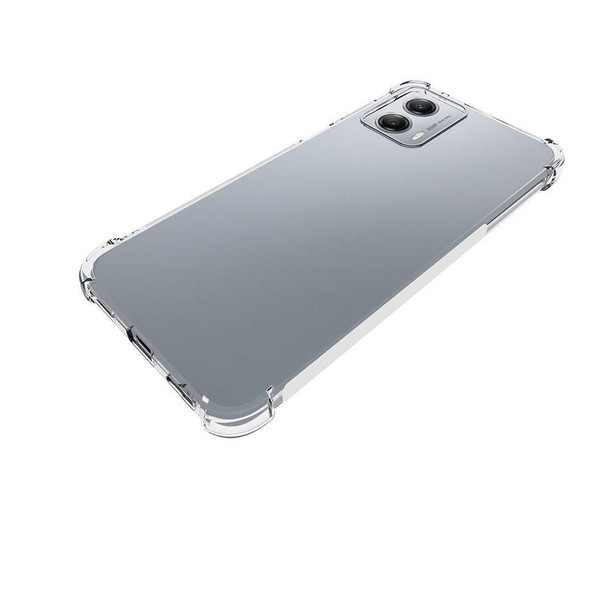 For Motorola Moto G 5G 2023 Shockproof Non-slip Thickening TPU Phone Case(Transparent)