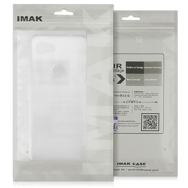 For Xiaomi Redmi 12C 4G IMAK UX-5 Series Transparent Shockproof TPU Phone Case