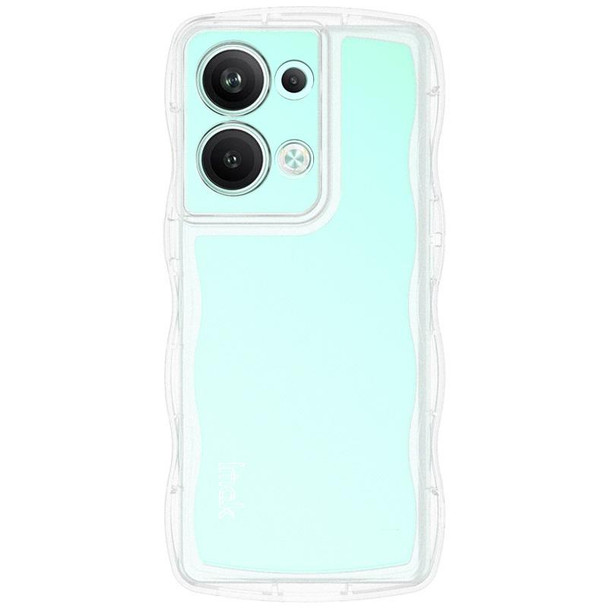 For OPPO Reno9 Pro+ 5G IMAK UX-8 Series Transparent Shockproof TPU Phone Case(Transparent)