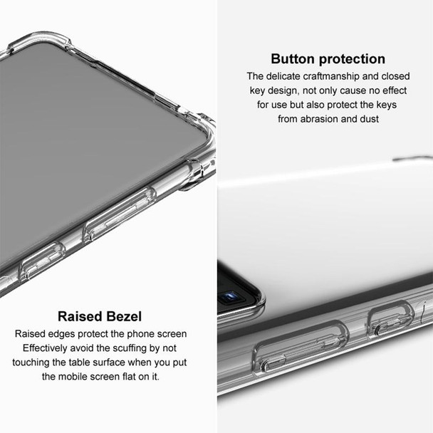 For Xiaomi 13 5G imak Shockproof Airbag TPU Phone Case(Transparent)