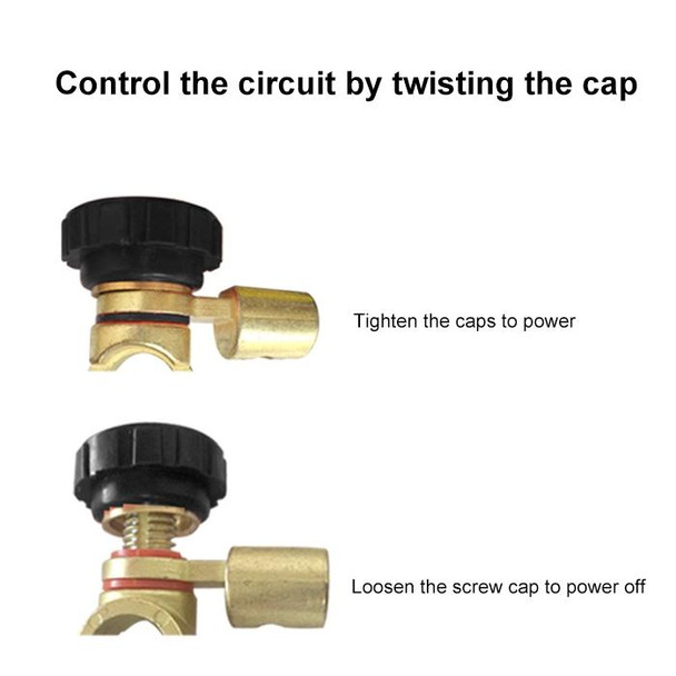 Car Battery Selector Isolator Disconnect Rotary Switch Cut