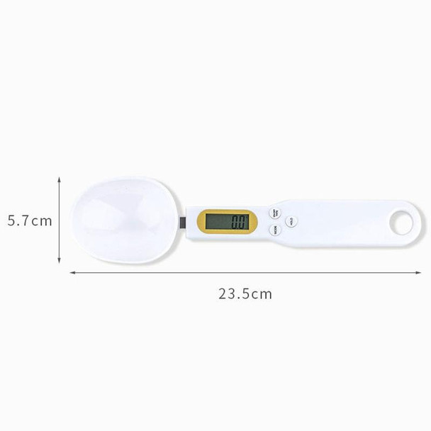 ABS Electronic Measuring Spoon Spoon Weighing Measuring Tool, Specification: 500g/0.1g, Colour: Black