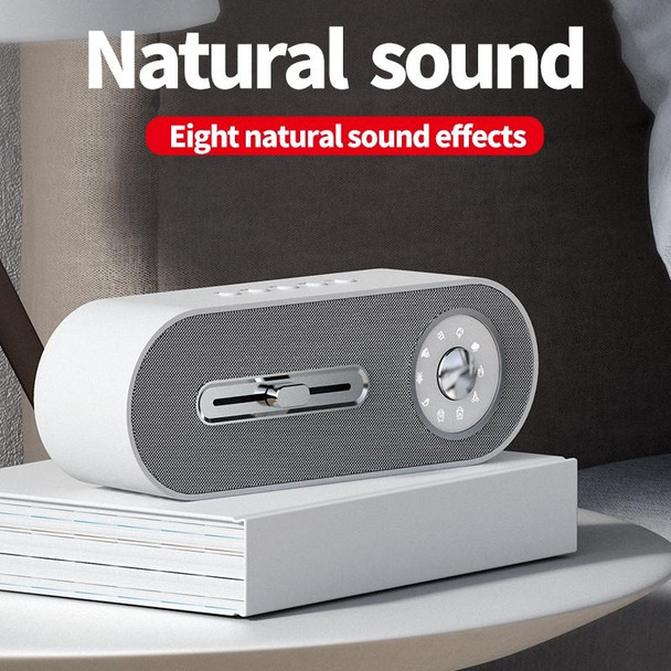 JY-78 Bluetooth Speaker with Sleep White Noise Support Memory Card U-disk(white)