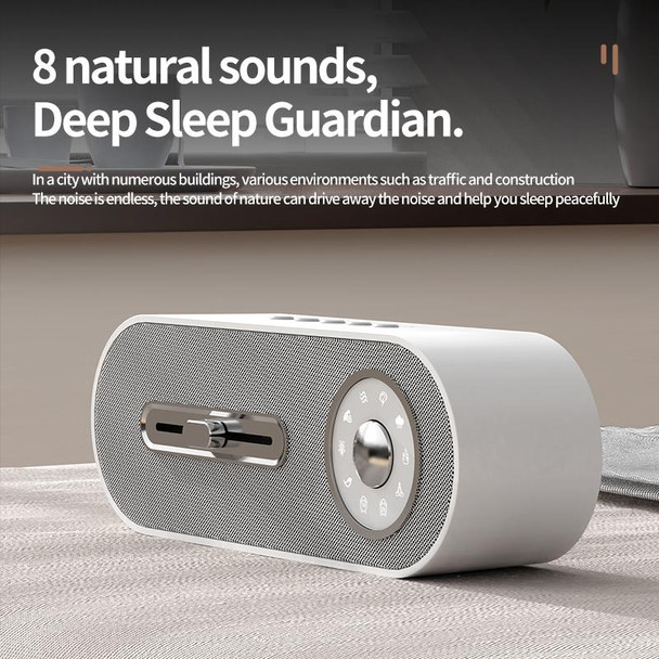 JY-78 Bluetooth Speaker with Sleep White Noise Support Memory Card U-disk(Black)