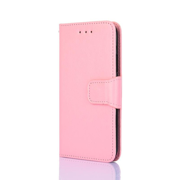 For Honor 80 GT Crystal Texture Leatherette Phone Case(Pink)