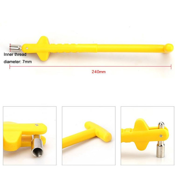 3pcs Valve Puller Vacuum Valve Installation Vacuum Valve Replacement Puller Tire Repair Tool Color Random Delivery