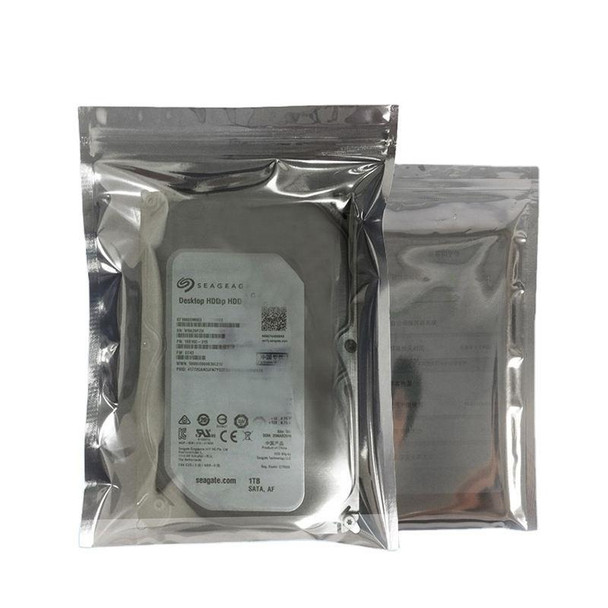 2packs 16x25cm Anti-static Shielding Bag Hard Disk Insulation Bag Electronic Plastic Motherboard Packaging Bag