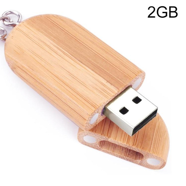 2 GB Wood Material USB Flash Disk