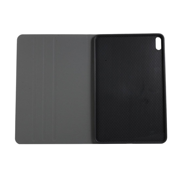 For Huawei Matepad 10.4 Cloth TPU Protective Case with Holder(Grey)