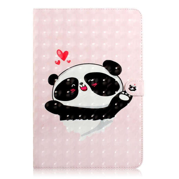 3D Colored Drawing Universal Horizontal Flip Leatherette Case, with Holder & Card Slot & Wallet for 7 inch Tablet PC(Love Bear)