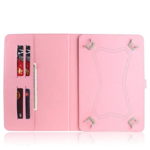 3D Colored Drawing Universal Horizontal Flip Leatherette Case, with Holder & Card Slot & Wallet for 8 inch Tablet PC(Love Bear)