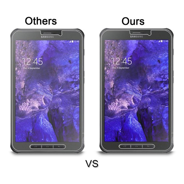 75 PCS 0.4mm 9H+ Surface Hardness 2.5D Explosion-proof Tempered Glass Film for Galaxy Tab Active / T360