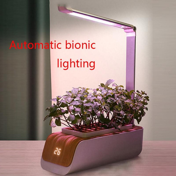 H003 Intelligent Hydroponic Vegetable Planting Machine Full-Spectrum Plant Growth Lamp Soil-Cultivation Vegetable Flower Pot(No Temperature Display)