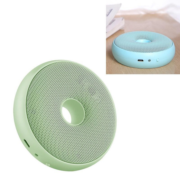 Portable Donut Electric Air Purifier Home Car Anion Ozone Deodorizer(Green)