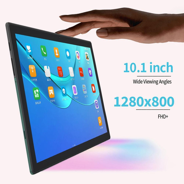 BDF P70 4G LTE Tablet PC, 10.1 inch, 8GB+128GB, Android 12.0 MTK6762 Octa Core, Support Dual SIM & Bluetooth & WiFi, EU Plug(Silver)