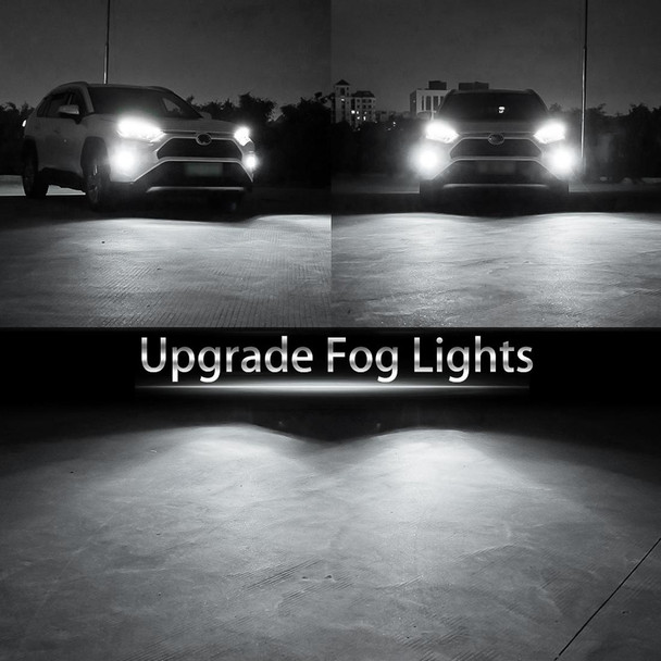 1 Pair H4 DC12V 7.8W Car LED Fog Light (White Light)