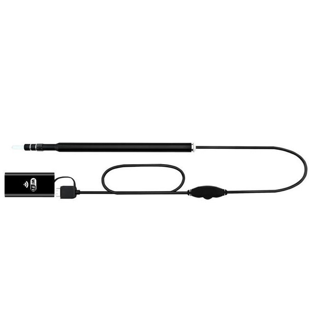 iw99B 1.3MP WiFi HD Visual Eardrop Endoscope Borescope with 6 LEDs, IP67 Waterproof, Lens Diameter: 5.5mm, Length: 2m