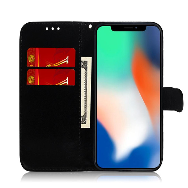 iPhone X / XS Solid Color Colorful Magnetic Buckle Horizontal Flip PU Leather Case with Holder & Card Slots & Wallet & Lanyard(Gold)