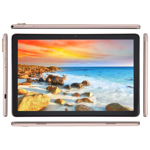 G15 4G LTE Tablet PC, 10.1 inch, 3GB+64GB, Android 11.0 Spreadtrum T610 Octa-core, Support Dual SIM / WiFi / Bluetooth / GPS, EU Plug (Gold)