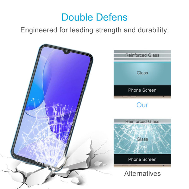 For Oukitel C32 Pro 50pcs 0.26mm 9H 2.5D Tempered Glass Film