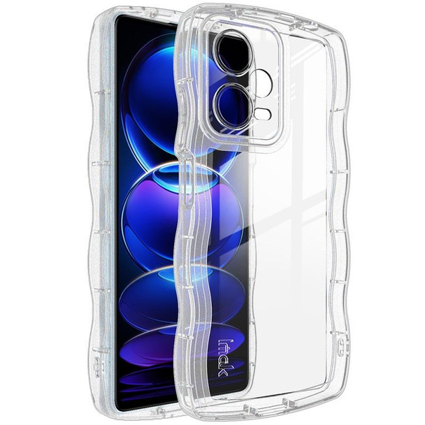 For Xiaomi Redmi Note 12 Pro 5G China/Indian IMAK UX-8 Series TPU Phone Case(Transparent)