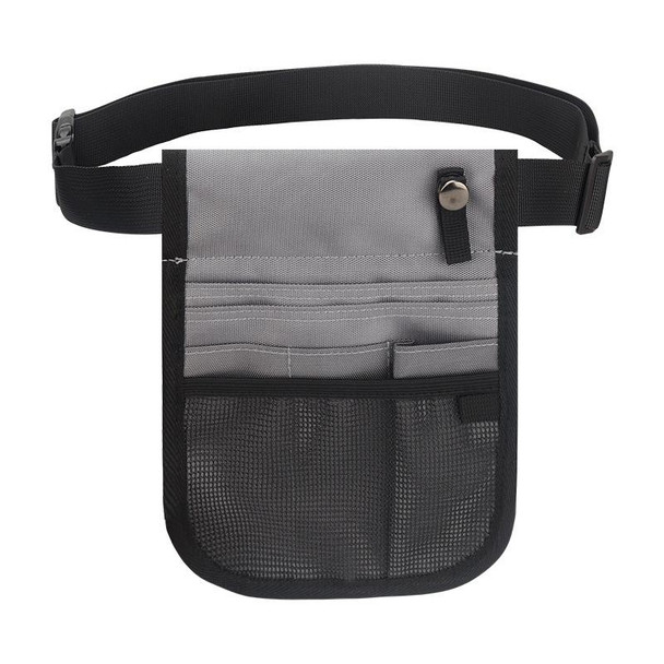 Nurse Bag Multifunctional Portable Tool Storage Waist Bag(Grey)