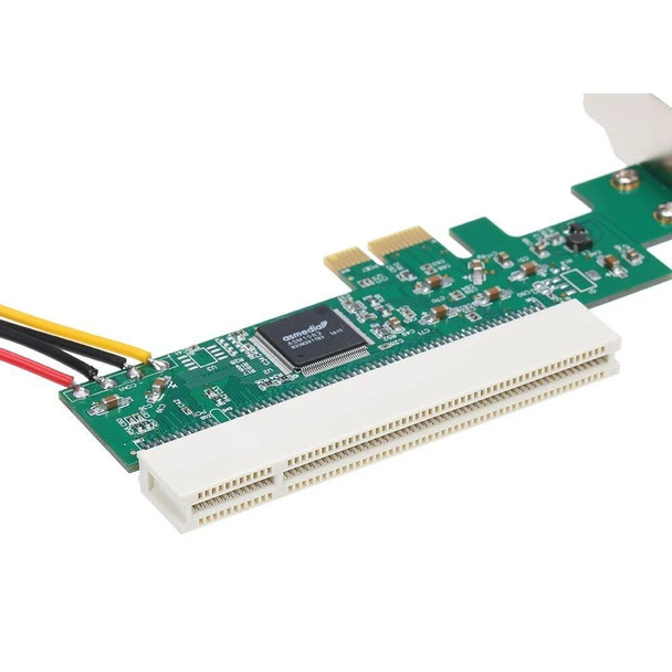 PCI-E to PCI Adapter Card Converter with 4Pin Power Supply