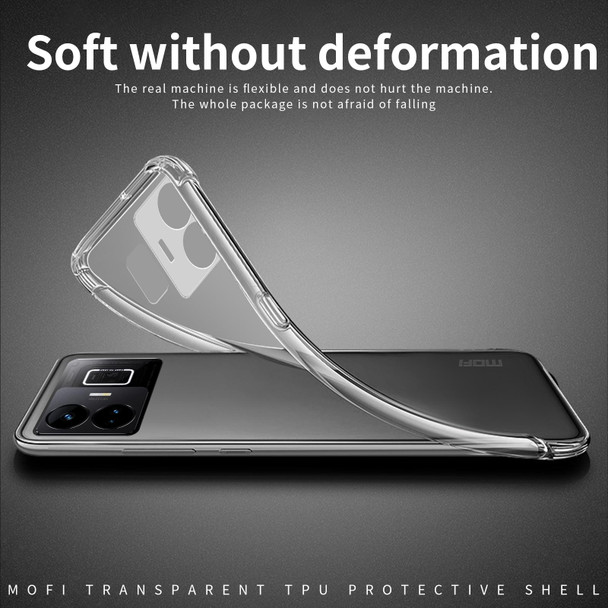 For Realme GT Neo5 MOFI Ming Series Ultra-thin TPU Phone Case(Transparent)
