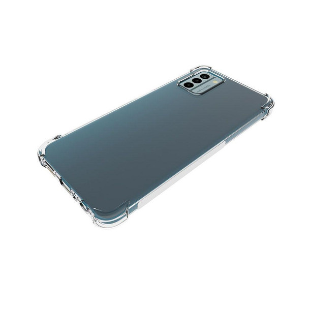 For Nokia G22 Shockproof Non-slip Thickening TPU Phone Case(Transparent)