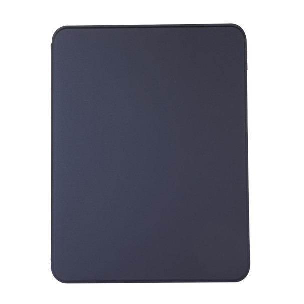 2 in 1 Acrylic Split Rotating Leatherette Tablet Case For iPad mini 6(Dark Blue)
