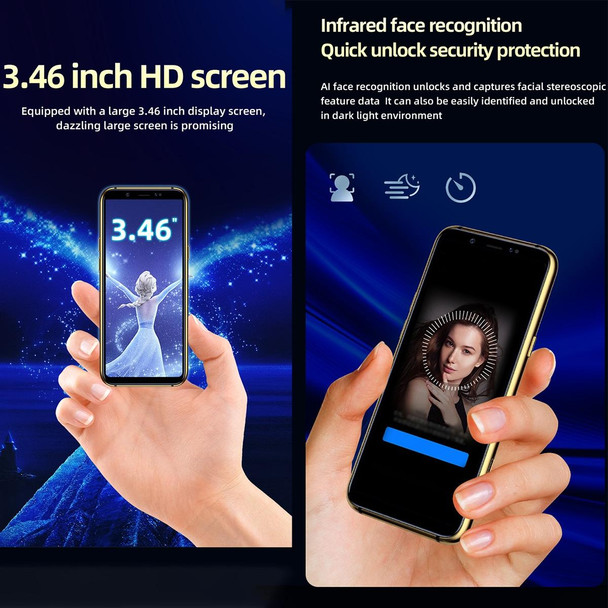 SOYES X60, 3GB+64GB, Infrared Face Recognition, 3.46 inch Android 6.0 MTK6737 Quad Core up to 1.1GHz, BT, WiFi, FM, Network: 4G, GPS, Dual SIM (Black)