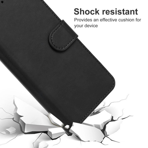 For Doogee S61/S61 Pro Leatherette Phone Case(Black)