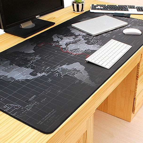 Non-Slip World Map Desk Pad