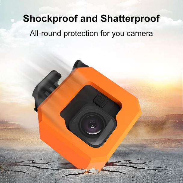 For GoPro Hero11 Black Mini PULUZ EVA Floaty Case(Orange)