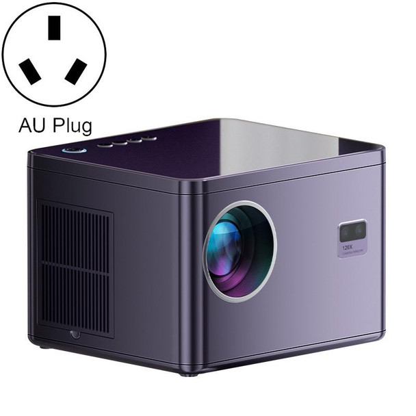 K1 1080P HD Motorized Focus Projector Home 5G Dual-Band WiFi Wireless Projector(AU Plug)