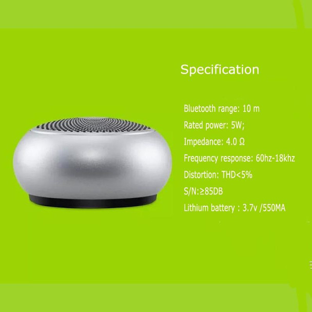 EWA A110mini High Hidelity Bluetooth Speaker Small Size High Power Bass, TWS Bluetooth Technology, Support TF(Blue)