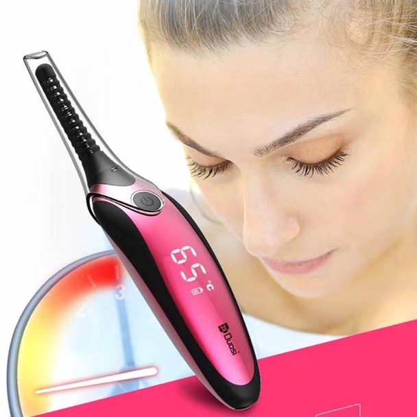 Duosi DY-102 Portable Pen Style Heated Long-Lasting Electric Ironing   Eyelash Curler USB Rechargeable Electric Heated Makeup   Curling Clip