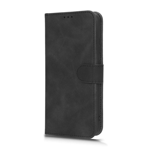 For ZTE Blade V40 Design Skin Feel Magnetic Flip Leather Phone Case(Black)